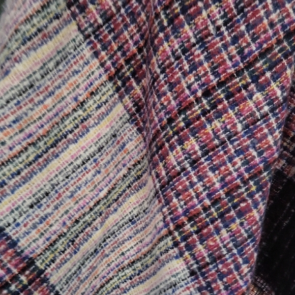 Source Unknown Vibrant Checkered Scarf - Picture 2 of 2